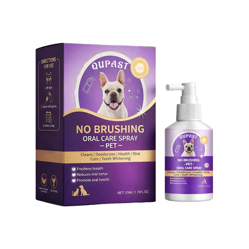 No-Brushing Oral Care Spray for Dogs & Cats