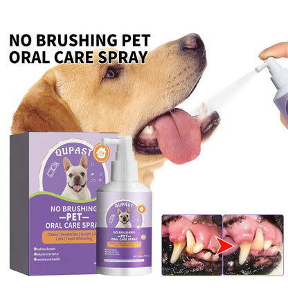 No-Brushing Oral Care Spray for Dogs & Cats