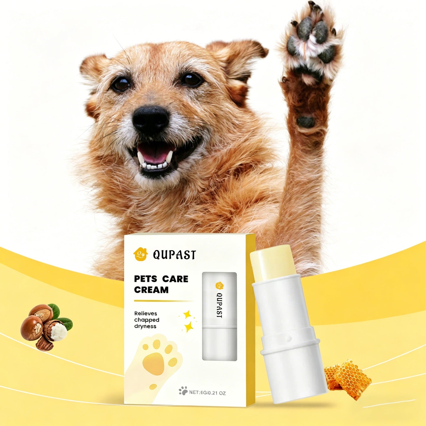 🐾 Dry Paw Rescue — Soothe, Protect & Moisturize Your Pet’s Paws ✨