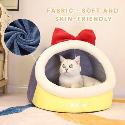Cat and dog pet all-season semi-enclosed warm clothing