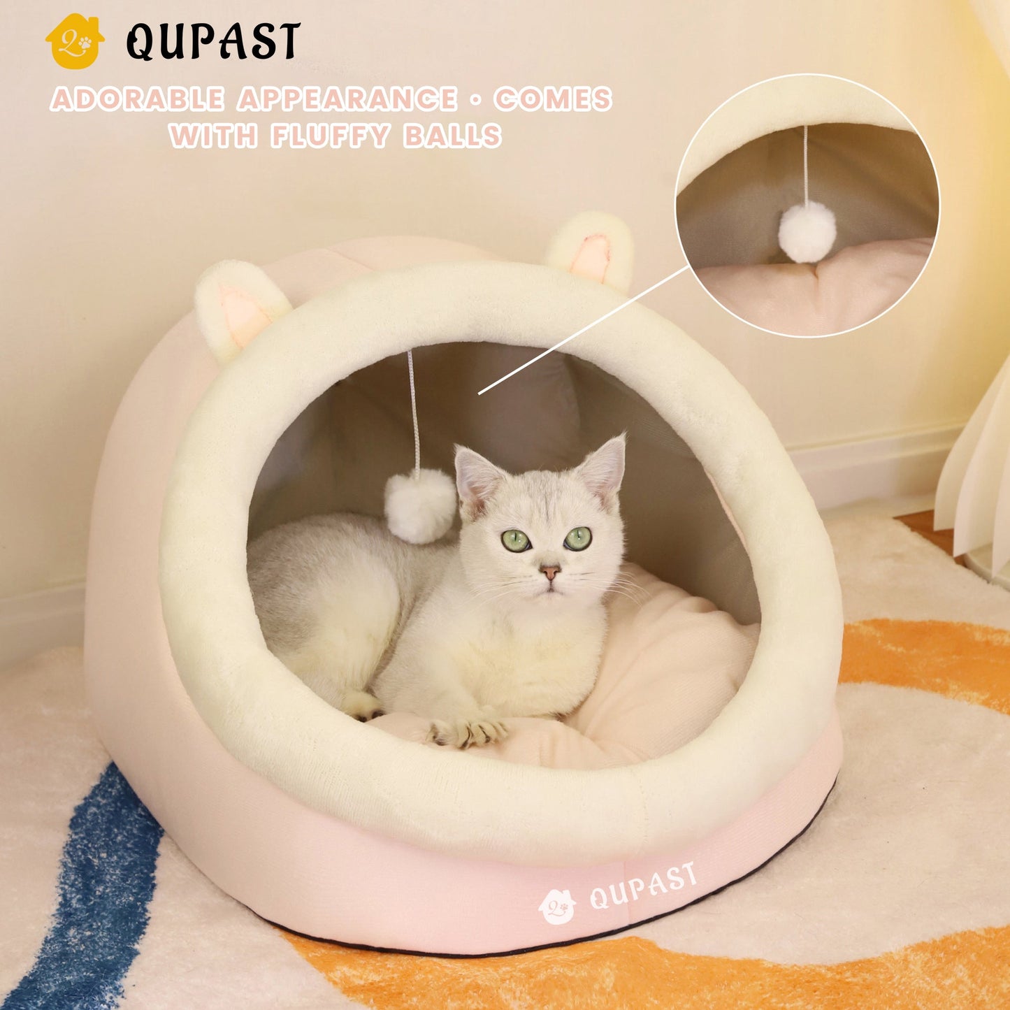 Cat and dog pet all-season semi-enclosed warm clothing