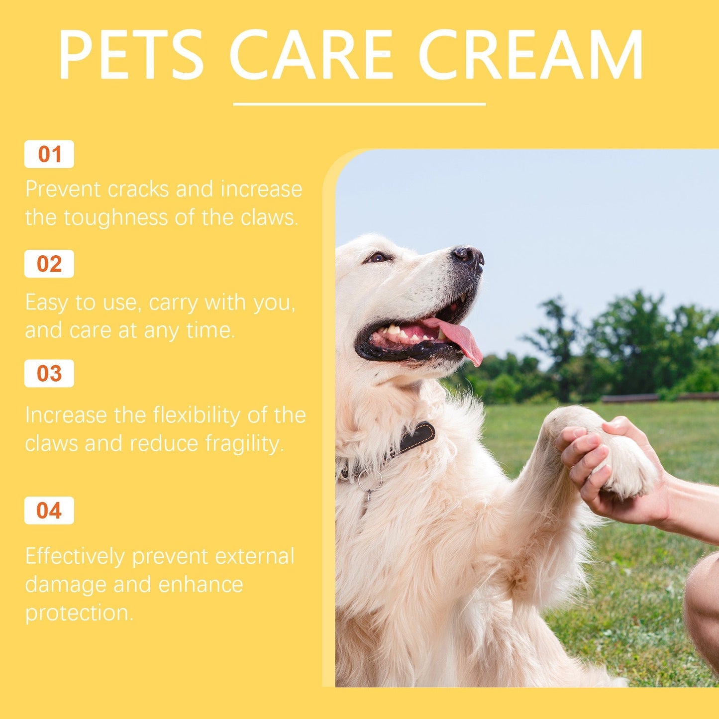🐾 Dry Paw Rescue — Soothe, Protect & Moisturize Your Pet’s Paws ✨