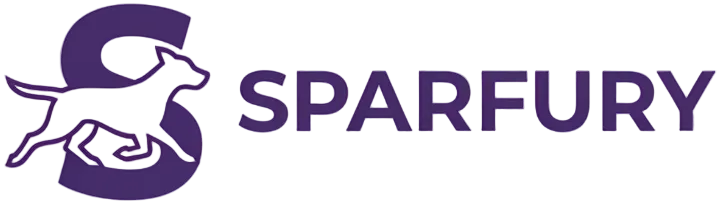 SPARFURY Logo - All Purple