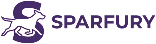 SPARFURY Logo - All Purple